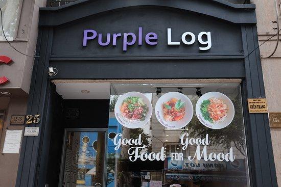Purple Log